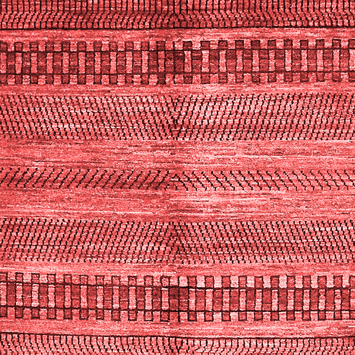 Abstract Red Modern Area Rugs