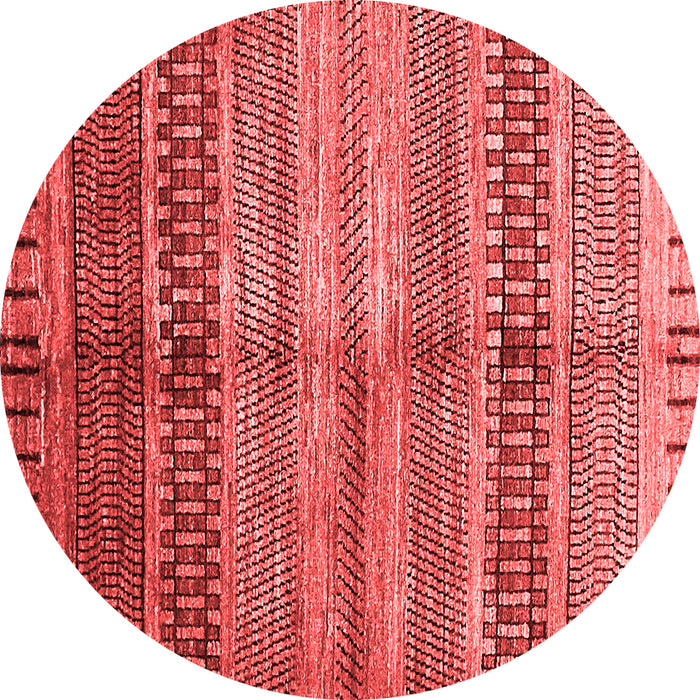 Abstract Red Modern Rug, abs422red