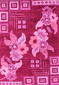 Abstract Pink Modern Rug, abs4230pnk