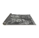 Sideview of Abstract Gray Modern Rug, abs4230gry