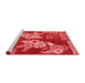 Modern Red Washable Rugs