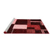 Modern Red Washable Rugs