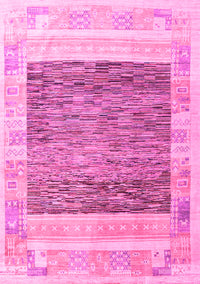 Abstract Pink Modern Rug, abs4232pnk