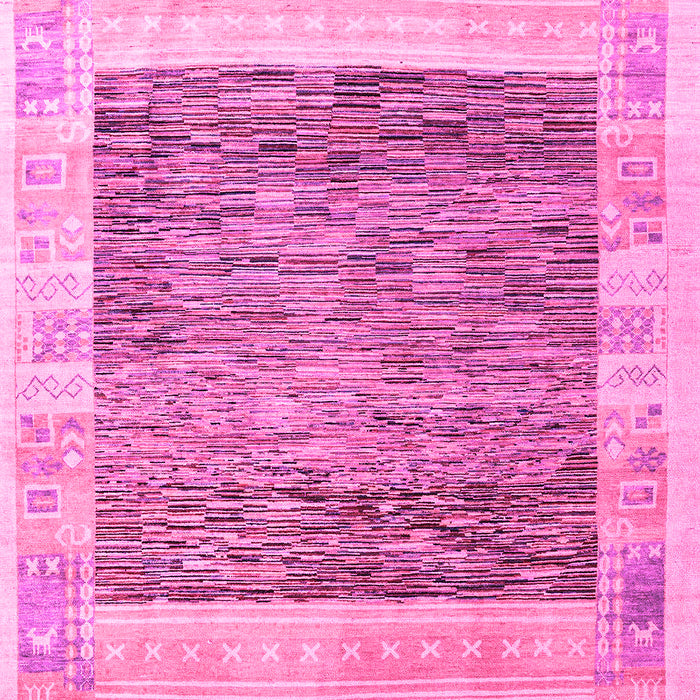 Abstract Pink Modern Rug, abs4232pnk