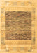 Abstract Brown Modern Rug, abs4232brn