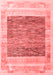 Abstract Red Modern Area Rugs