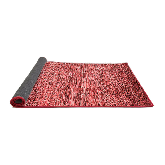 Abstract Red Modern Area Rugs
