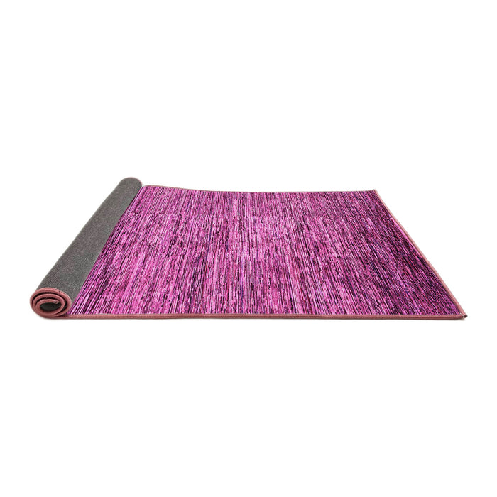 Sideview of Abstract Pink Modern Rug, abs4233pnk