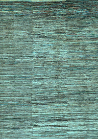 Abstract Light Blue Modern Rug, abs4233lblu