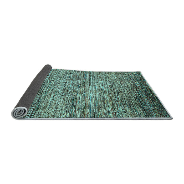 Sideview of Abstract Light Blue Modern Rug, abs4233lblu