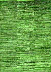 Abstract Green Modern Rug, abs4233grn