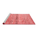 Modern Red Washable Rugs