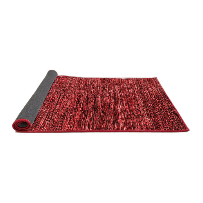 Abstract Red Modern Area Rugs