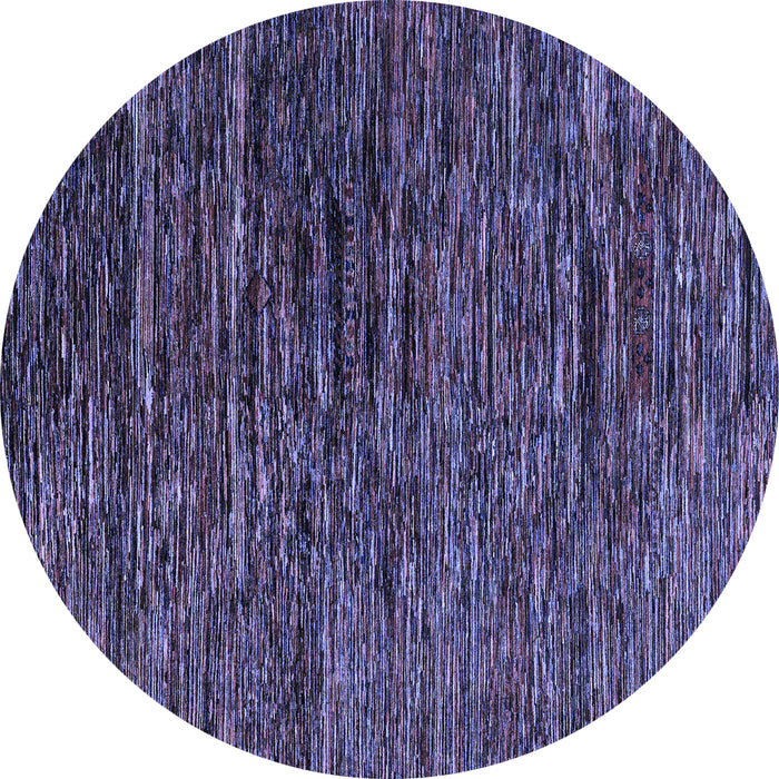 Round Machine Washable Abstract Blue Modern Rug, wshabs4235blu