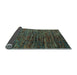 Sideview of Abstract Light Blue Modern Rug, abs4235lblu