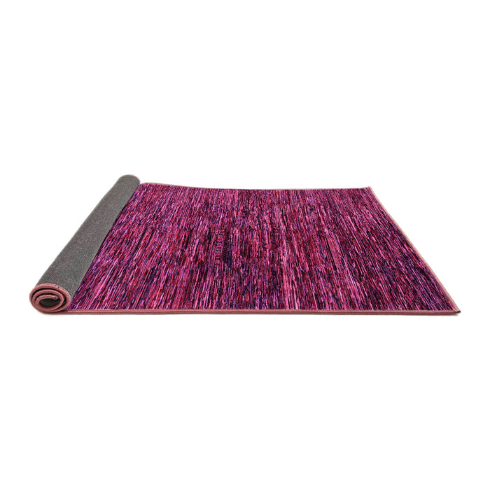 Sideview of Abstract Pink Modern Rug, abs4235pnk