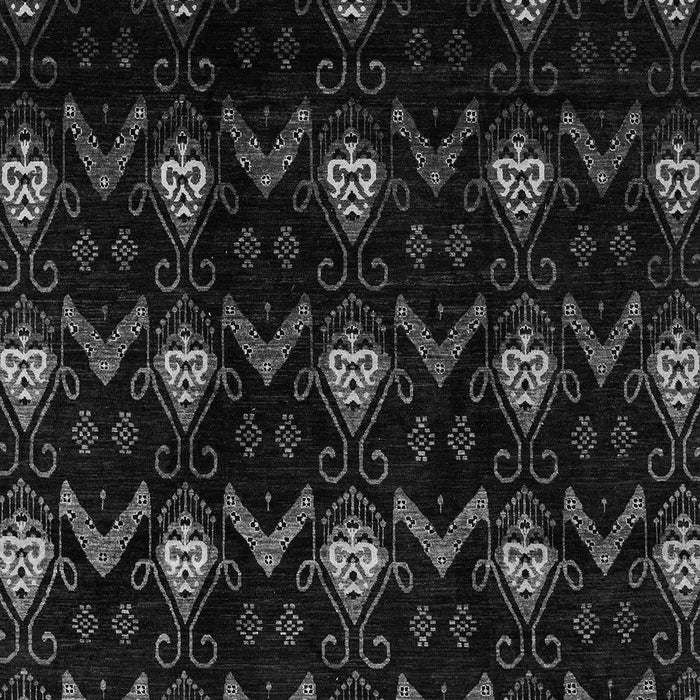 Machine Washable Abstract Gray Modern Rug, wshabs4236gry