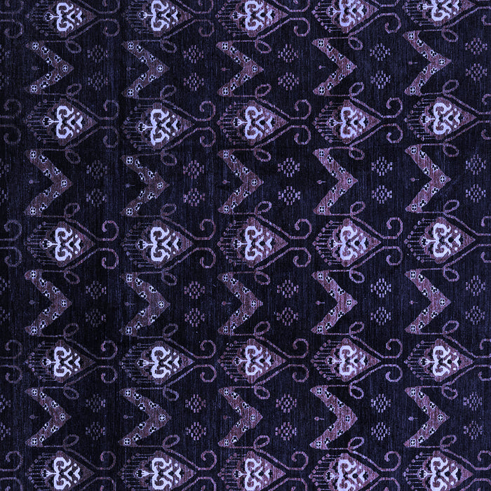 Square Machine Washable Abstract Blue Modern Rug, wshabs4236blu