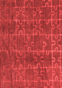 Abstract Red Modern Rug, abs4237red