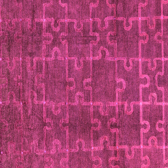 Machine Washable Abstract Pink Modern Rug, wshabs4237pnk