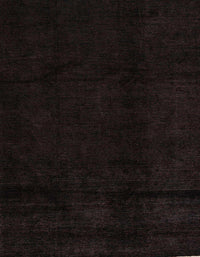 Machine Washable Abstract Black Rug, wshabs4238