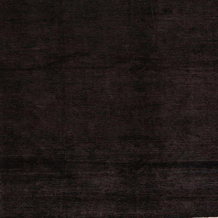 Square Machine Washable Abstract Black Rug, wshabs4238