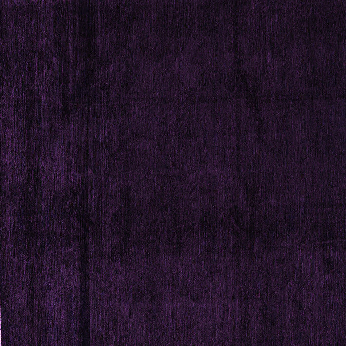 Square Machine Washable Abstract Purple Modern Area Rugs, wshabs4238pur