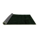 Sideview of Abstract Emerald Green Modern Rug, abs4238emgrn