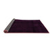 Sideview of Abstract Pink Modern Rug, abs4238pnk