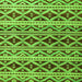 Square Oriental Green Modern Rug, abs4239grn