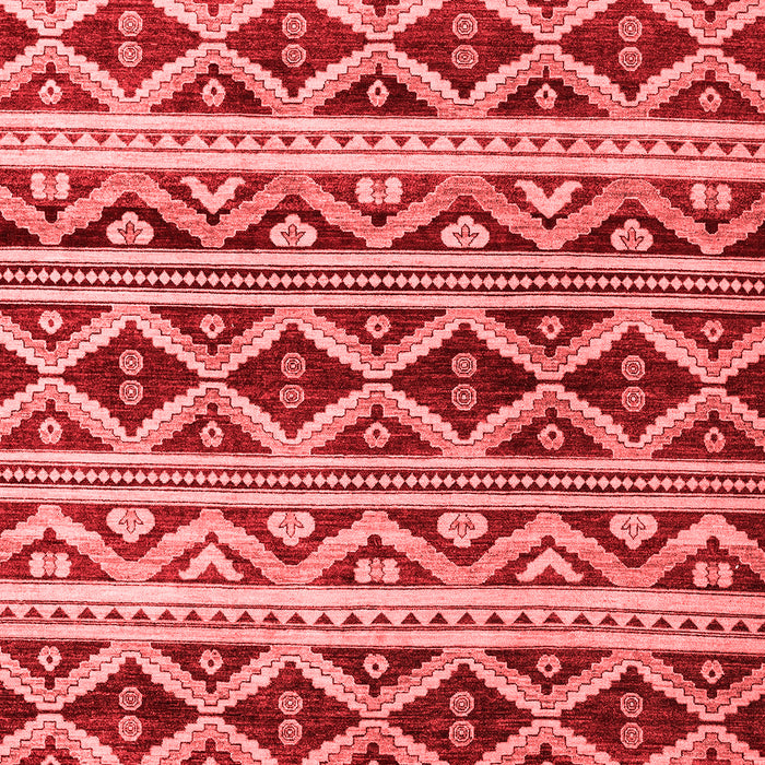 Machine Washable Oriental Red Modern Rug, wshabs4239red