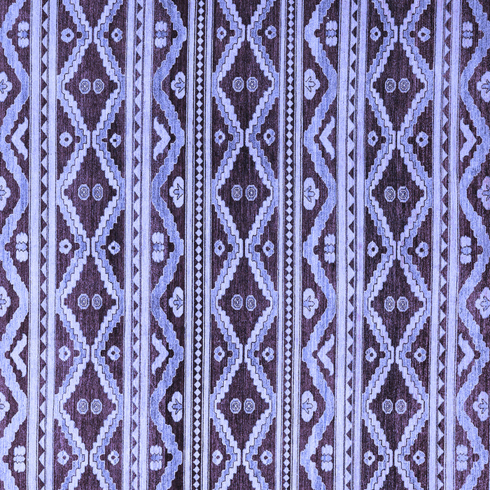 Square Machine Washable Oriental Blue Modern Rug, wshabs4239blu