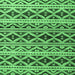 Square Oriental Emerald Green Modern Rug, abs4239emgrn