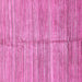 Square Abstract Pink Modern Rug, abs423pnk