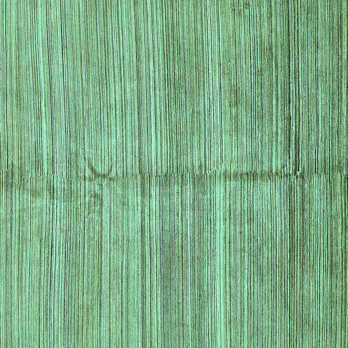 Square Machine Washable Abstract Turquoise Modern Area Rugs, wshabs423turq