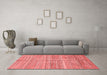 Modern Red Washable Rugs