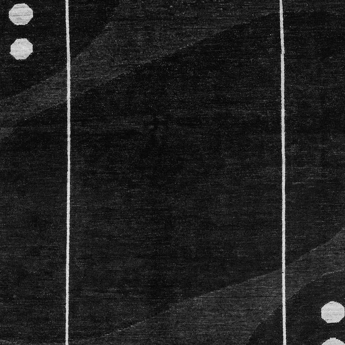Machine Washable Oriental Gray Modern Rug, wshabs4240gry