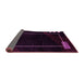 Sideview of Oriental Pink Modern Rug, abs4240pnk