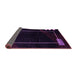 Sideview of Oriental Purple Modern Rug, abs4240pur