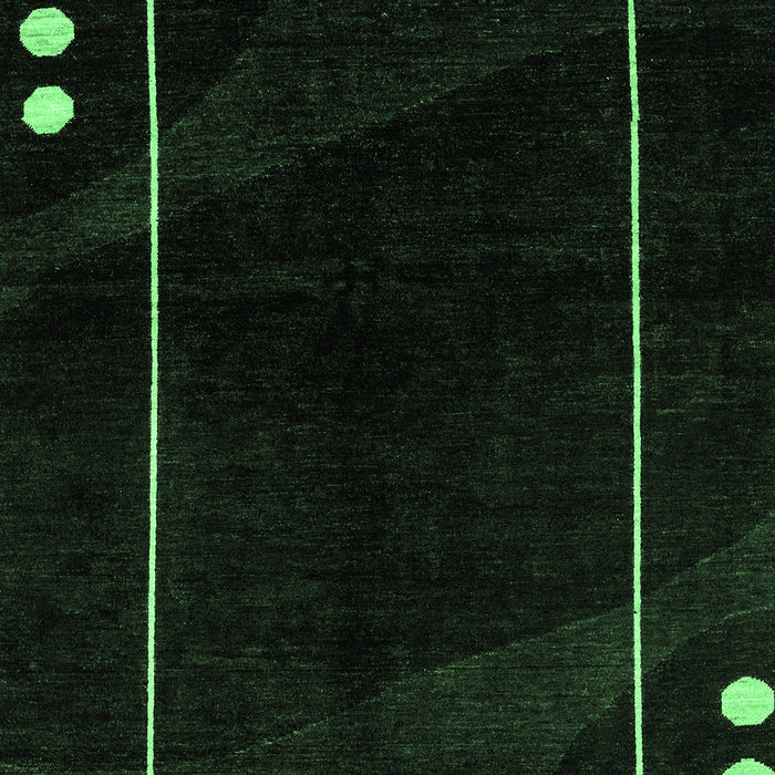 Oriental Emerald Green Modern Rug, abs4240emgrn