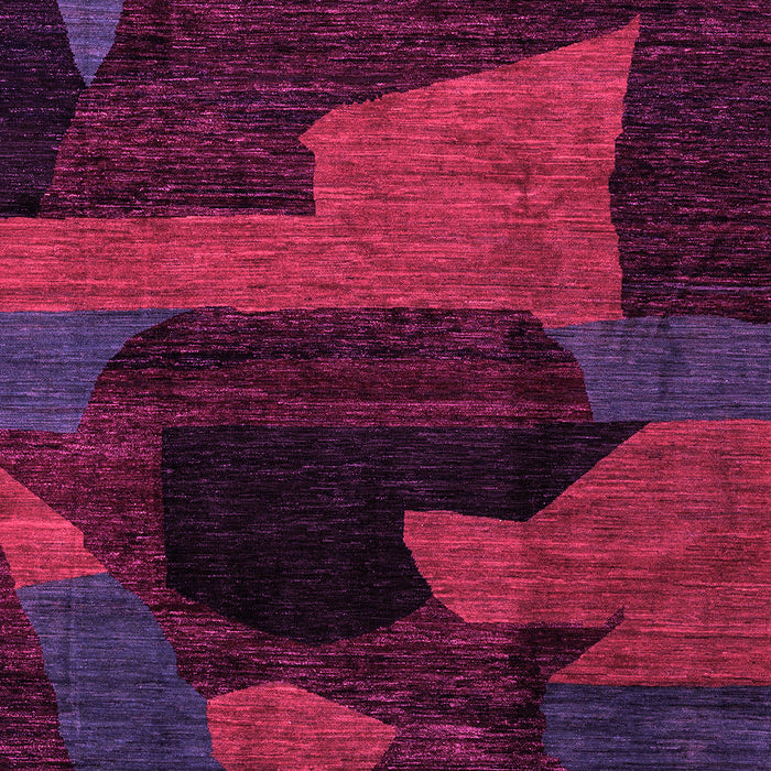 Machine Washable Oriental Pink Modern Rug, wshabs4241pnk