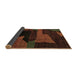 Sideview of Oriental Brown Modern Rug, abs4241brn