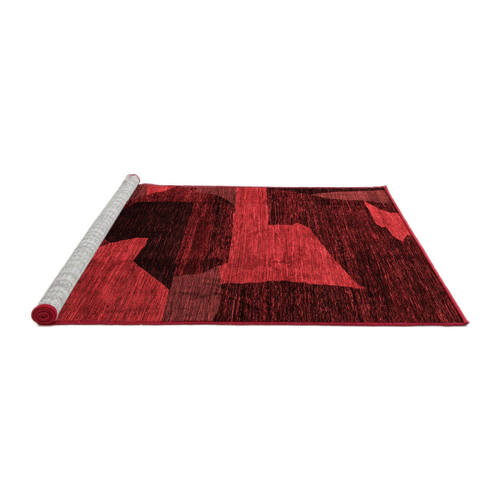 Modern Red Washable Rugs