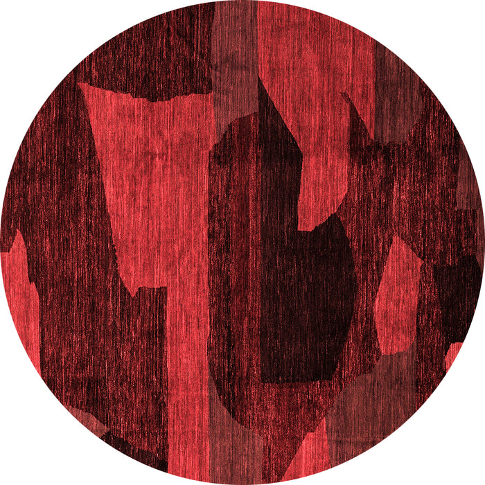 Machine Washable Oriental Red Modern Rug, wshabs4241red