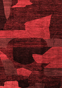 Oriental Red Modern Rug, abs4241red