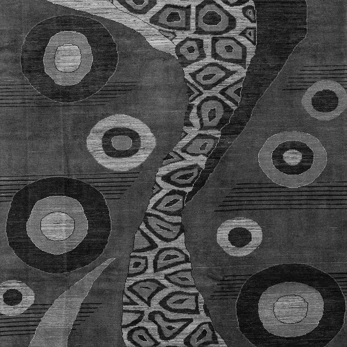 Machine Washable Oriental Gray Modern Rug, wshabs4242gry