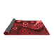 Oriental Red Modern Area Rugs