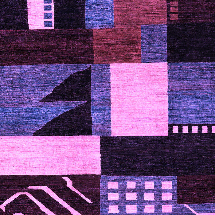 Oriental Purple Modern Rug, abs4243pur