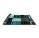 Sideview of Oriental Light Blue Modern Rug, abs4243lblu