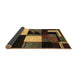 Sideview of Oriental Brown Modern Rug, abs4243brn